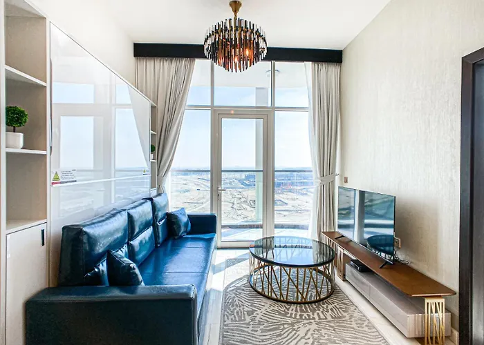 Chic Urban Escape 1Br In Bayz By Danube-18