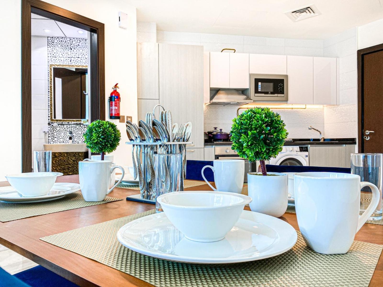 Chic Urban Escape 1br In Bayz By Danube-18 * Dubai