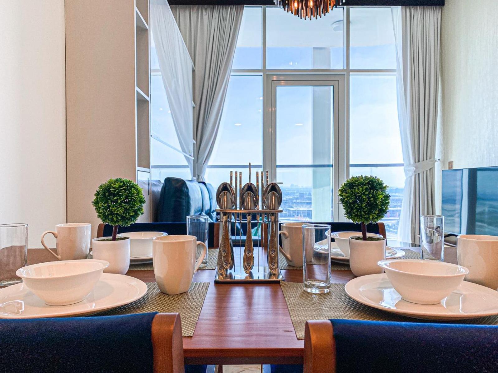 Apartment Chic Urban Escape 1br In Bayz By Danube-18