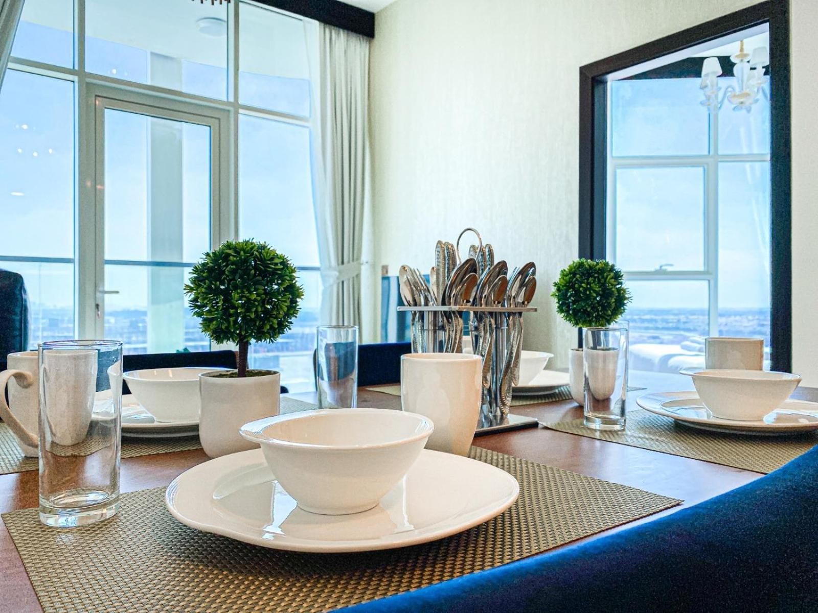 Apartment Chic Urban Escape 1br In Bayz By Danube-18 *